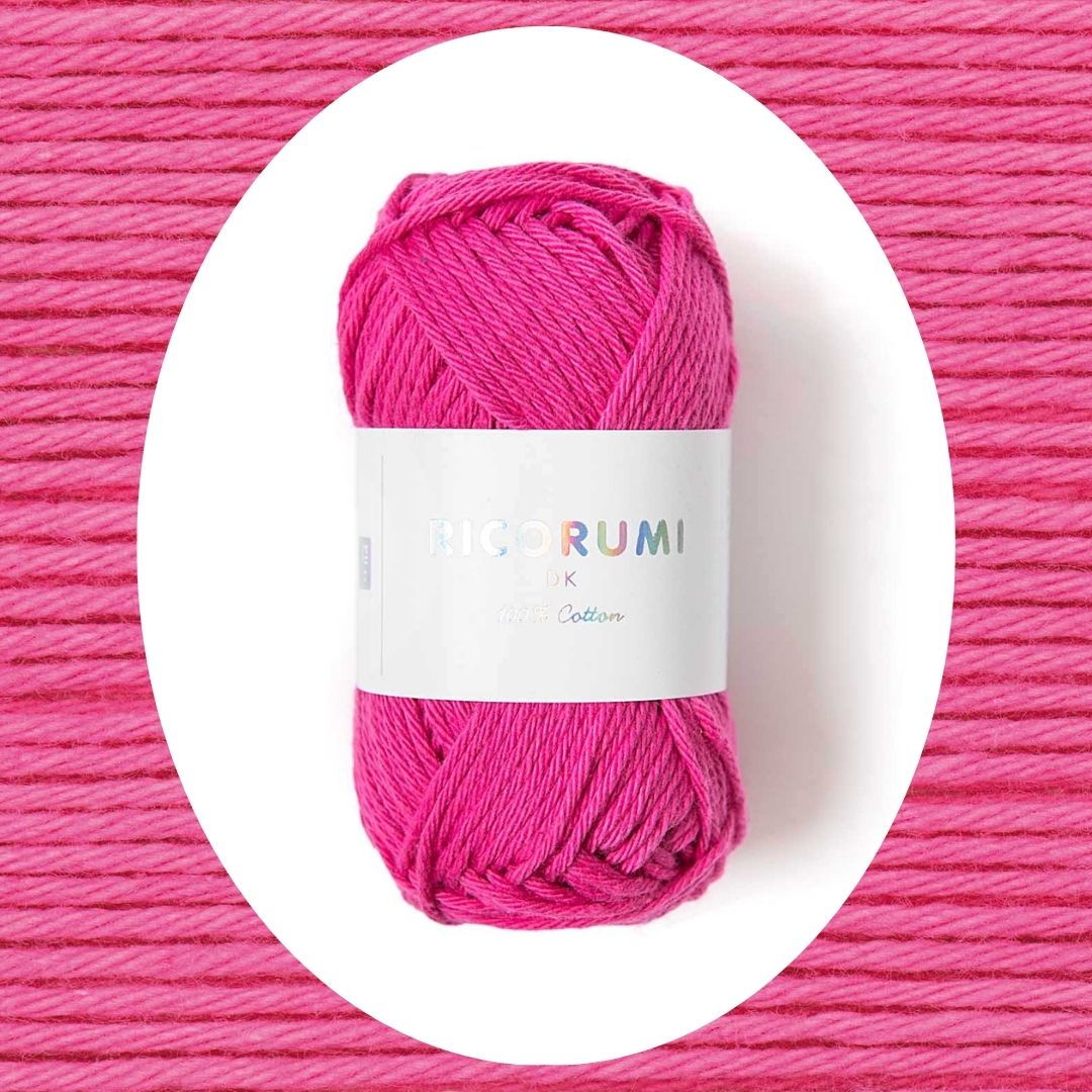 Ricorumi 25g dk Baumwolle pink 014