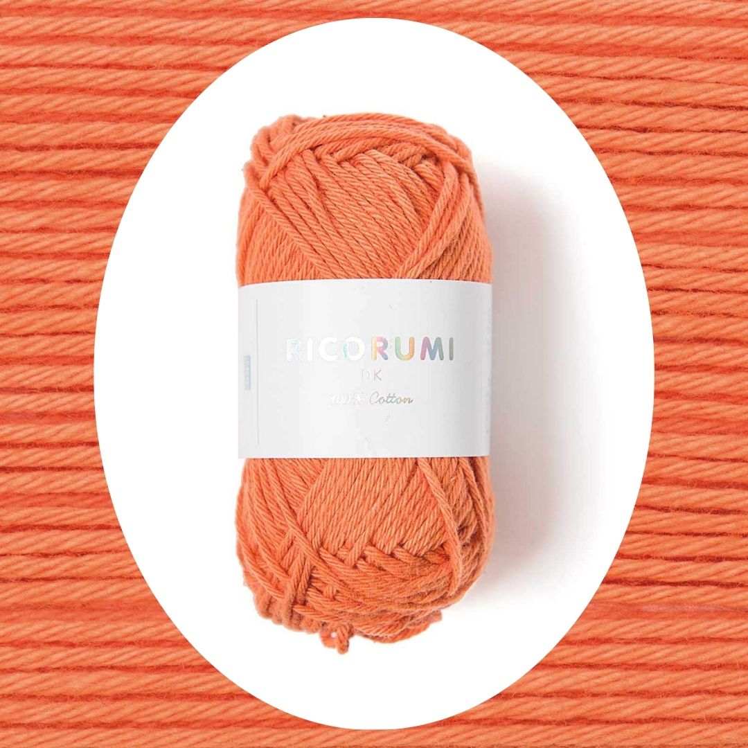 Ricorumi 25g dk Baumwolle smokey orange 024