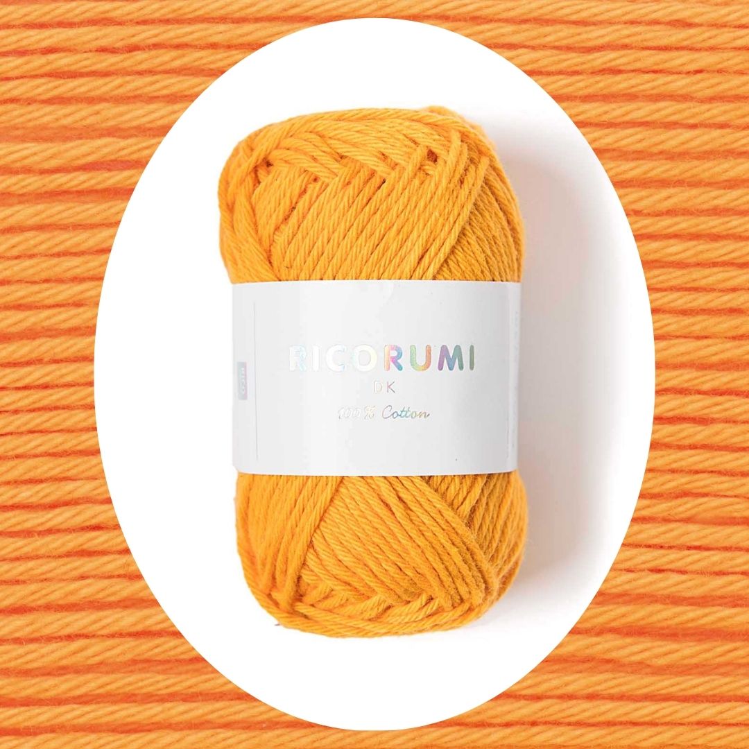 Ricorumi 25g dk Baumwolle mandarine 026